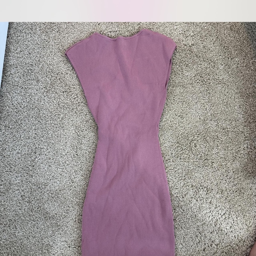 Wilfred Backless Mauve Dress - Picture 3 of 3